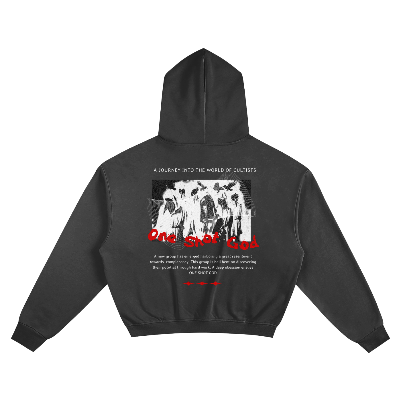 "Cults" Boxy Hoodie