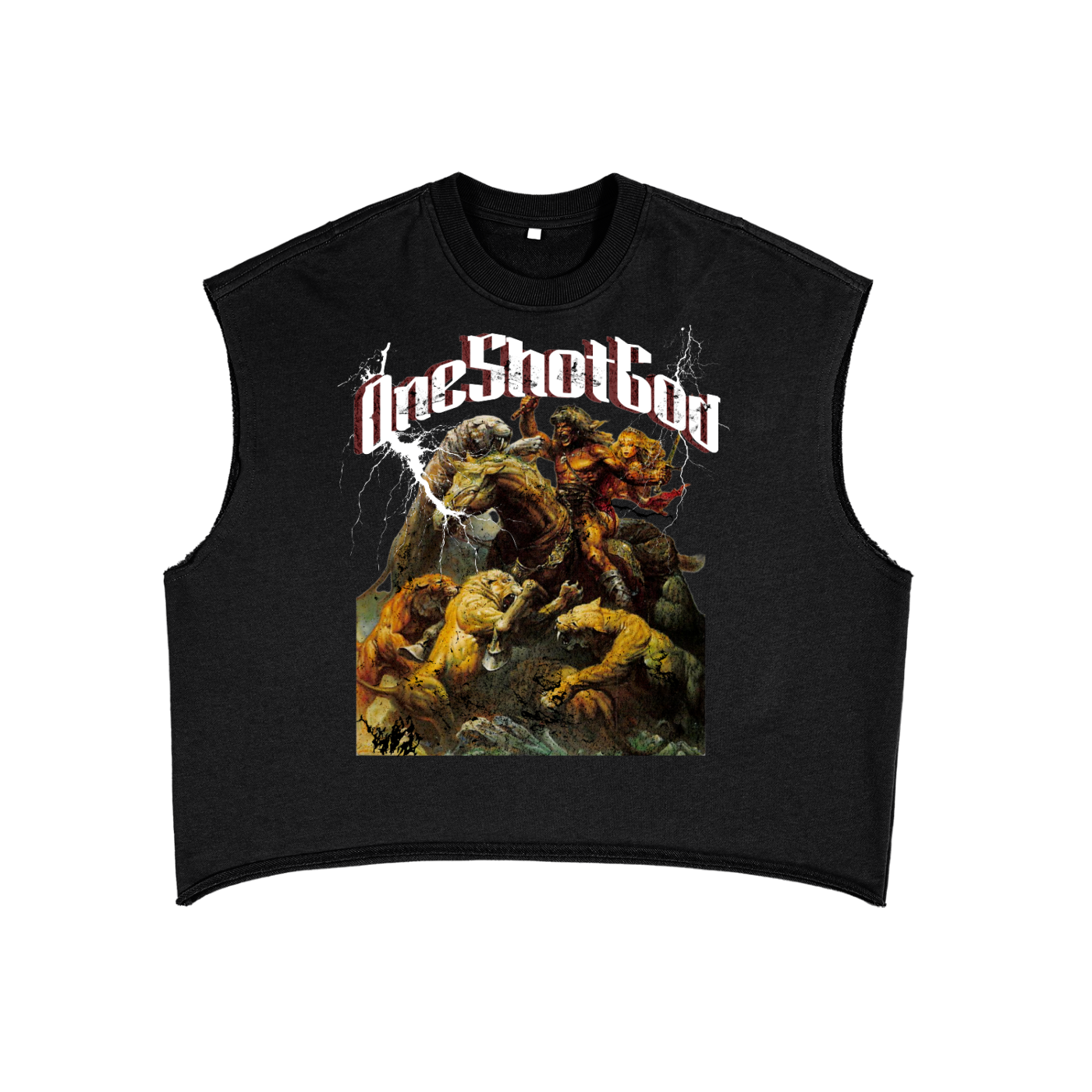 French Terry Boxy Tank Top