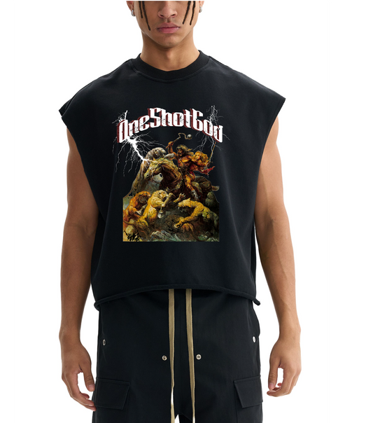 French Terry Boxy Tank Top